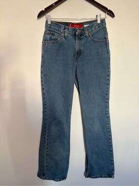 Vintage LEVI’s 517 Boot Cut Slim Women’s Jeans - 100% Cotton- Made in USA - JR 3